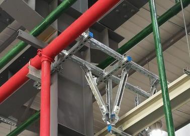 太康该抗震支架的整体式支吊架结构协调性好